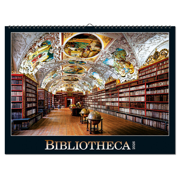 Nástěnný kalendář Bibliotheca 2026