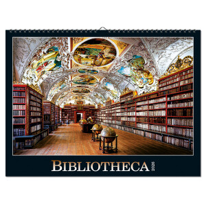 Nástěnný kalendář Bibliotheca 2026 - Reklamnepredmety