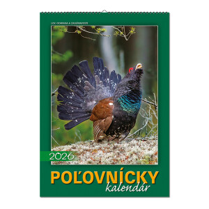 Nástěnný kalendář Lovecký kalendář 2026 - Reklamnepredmety
