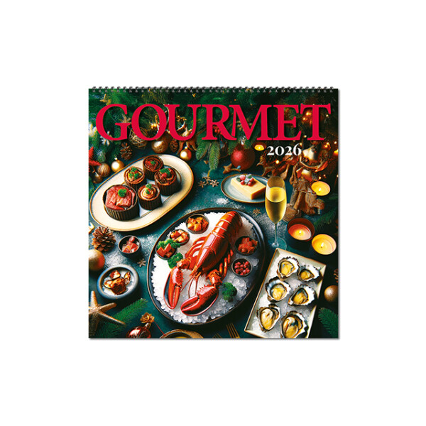 Nástěnný kalendář Gourmet 2026
