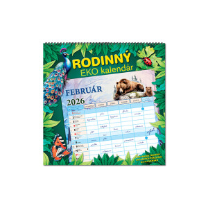 Nástěnný kalendář Rodinný EKO kalendář 2026 - Reklamnepredmety