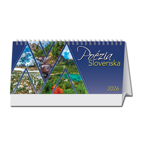 Stolní kalendář Poezie Slovenska 2026