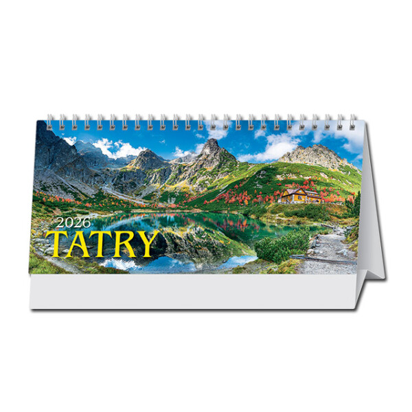 Stolní kalendář Tatry stolní 2026