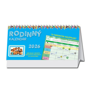 Stolní kalendář Rodinný kalendář 2026 - Reklamnepredmety
