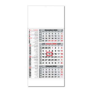 Plánovací kalendář STANDARD 3M kombi 2026 - Reklamnepredmety