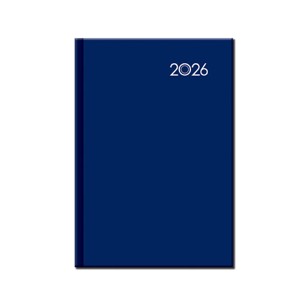 Týdenní diář A5 FALCON modrý 2026