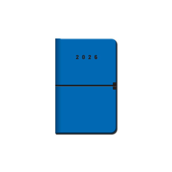 Mini diář A6 CAPRI kobalt 2026