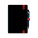 Týdenní diář A5 ELASTIC red 2026 - D124-26 - variant Sp D124-26