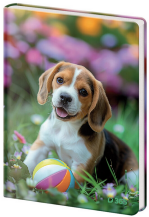 Památník A5 13x18cm čistý Doggie - Reklamnepredmety