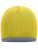 MB7584 Beanie with Contrasting Border - MB7584_Yellow_Light-Grey - variant Ls 1000129059
