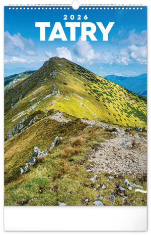 NOTIQUE Nástěnný kalendář Tatry 2026, 33 x 46 cm - Reklamnepredmety