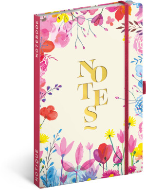 NOTIQUE Notes Jaro, linkovaný, 13 x 21 cm - Reklamnepredmety