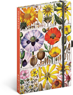 NOTIQUE Notes Herbár Kateřiny Winterové, bodkovaný, 13 x 21 cm - Reklamnepredmety