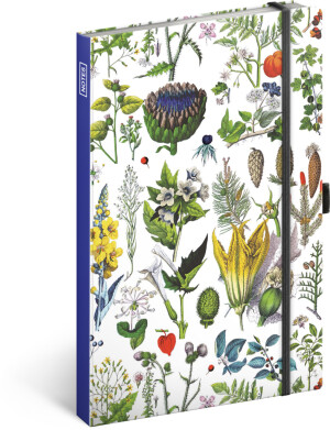 NOTIQUE Notes Bylinky Kateřiny Winterové, tečkovaná, 13 x 21 cm - Reklamnepredmety