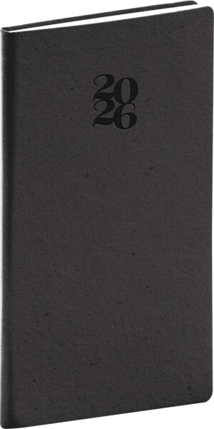 NOTIQUE Kapesní diář Essenza 2026, 9 x 15,5 cm - Reklamnepredmety