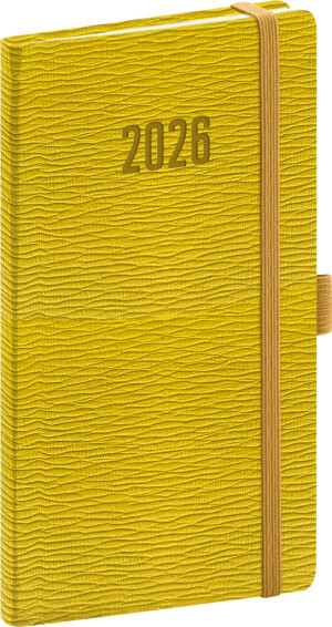 NOTIQUE Kapesní diář Rivoli 2026, 9 x 15,5 cm - Reklamnepredmety