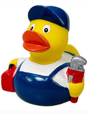 MBW31244 Squaeky Duck Plumber - Reklamnepredmety