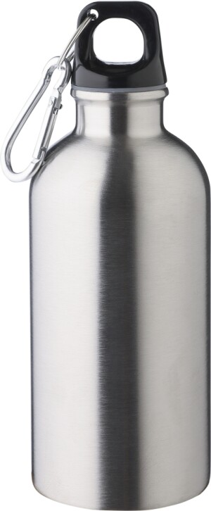 Láhev z recyklované nerezové oceli 400 ml - Reklamnepredmety