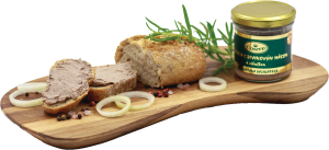 Paštika s zvěřinovým masem, s cibulkou - Reklamnepredmety