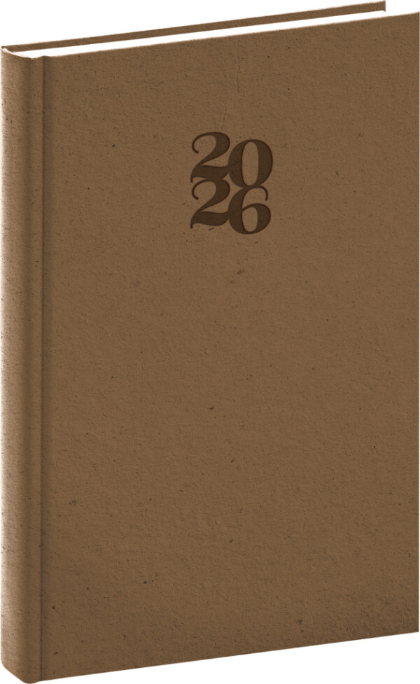 NOTIQUE Denní diář Essenza 2026, 15 x 21 cm