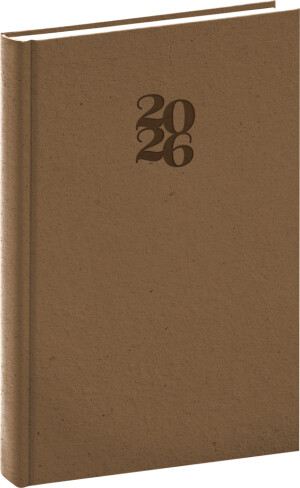 NOTIQUE Denní diář Essenza 2026, 15 x 21 cm - Reklamnepredmety