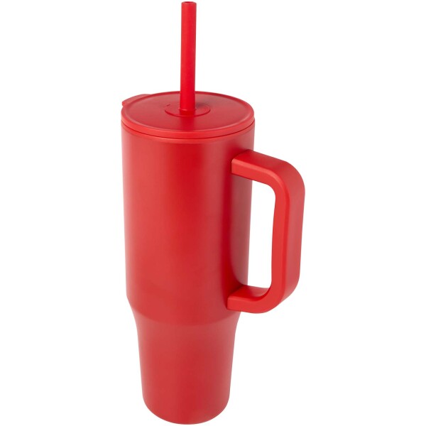 900 ml termohrnek Brady s certifikací RCS a silikonovým brčkem