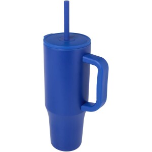 900 ml termohrnek Brady s certifikací RCS a silikonovým brčkem - Reklamnepredmety
