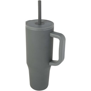 900 ml termohrnek Brady s certifikací RCS a silikonovým brčkem - Reklamnepredmety