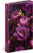 NOTIQUE Týdenní magnetický diář Fialové květy 2026, 13 x 21 cm - pgd-35537-v_tit - variant Pg PGD-35537-V