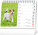 NOTIQUE Stolní kalendář Psi – se jmény psů 2026, 16,5 x 13 cm - pgs-35363-sk_kal - variant Pg PGS-35363-SK
