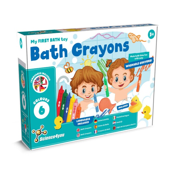 BATH CRAYONS. Vzdělávací hračky pro děti