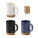 CONSTELLATION CORK. Keramický hrnek s korkovým dnem 320 ml - 94371-set - variant 