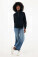 IQONIQ Elgon sweater with short zipper made of recycled cotton - t9601001-f-255-7a6182be406849e588e6a17e3c9e9abf - variant 