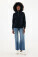 IQONIQ Elgon sweater with short zipper made of recycled cotton - t9601001-f-256-43c780fb10b041de9cb577557ef46da3 - variant 