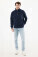 IQONIQ Elgon sweater with short zipper made of recycled cotton - t9601002-f-256-7fed38fe0af94c108b5dc4009dae8932 - variant 