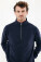 IQONIQ Elgon sweater with short zipper made of recycled cotton - t9601002-f-260-aab88e5f822942928af38572c8f48320 - variant 