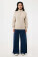 IQONIQ Elgon sweater with short zipper made of recycled cotton - t9601006-f-251-de159ac7e8e94d36b5152f61e7643eac - variant 