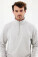 IQONIQ Elgon sweater with short zipper made of recycled cotton - t9601032-f-254-d347ec9e7c9149c080c198b5c0d06750 - variant 