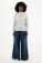 IQONIQ Elgon sweater with short zipper made of recycled cotton - t9601032-f-256-b7b5d828343f4e838be8724e7c1d9859 - variant 