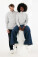 IQONIQ Elgon sweater with short zipper made of recycled cotton - t9601032-f-260-44357a46e9c946af9899412f2314b450 - variant 