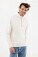 IQONIQ Elgon sweater with short zipper made of recycled cotton - t9601040-f-254-e296291cc613477db90a86066bf84e25 - variant 