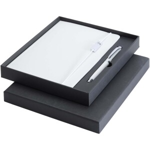 Legato Elegance sada zápisníku A5 s tvrdou obálkou a kuličkovým perem - Reklamnepredmety