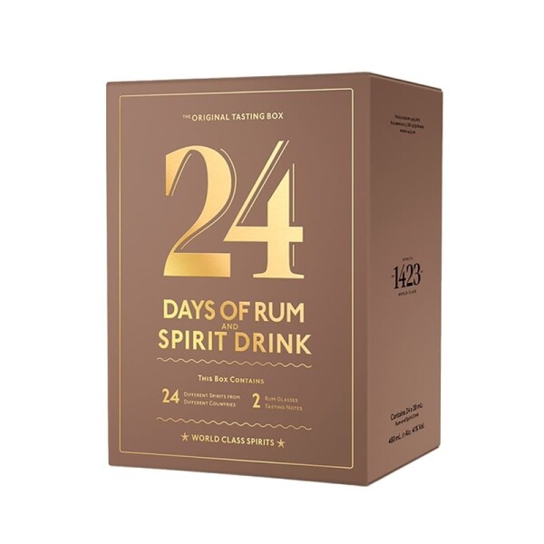Rumový kalendář – 24 Days of Rum (2024), 41,3 %