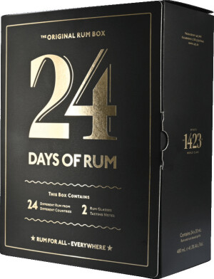 Rumový kalendář – 24 Days of Rum (2024), 41,3 % - Reklamnepredmety