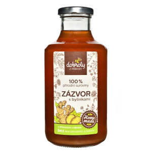 Sirup Zázvor s bylinkami 250 ml - Reklamnepredmety