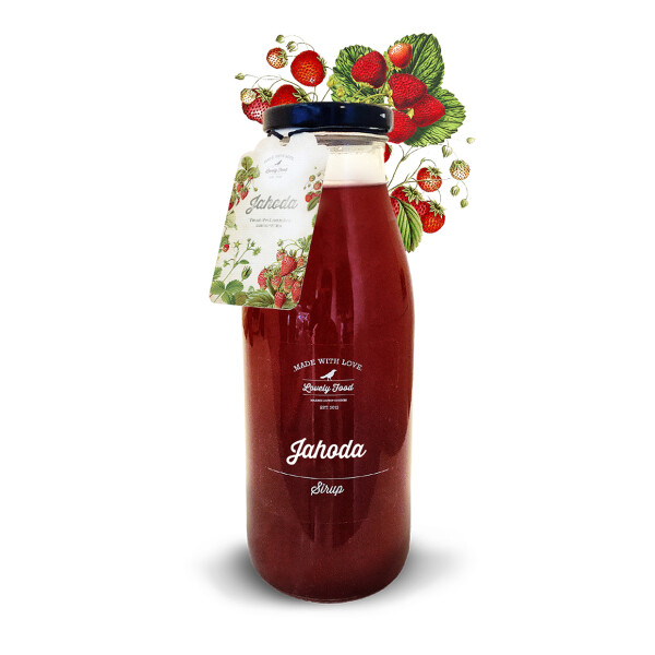 Sirup jahoda 500 ml