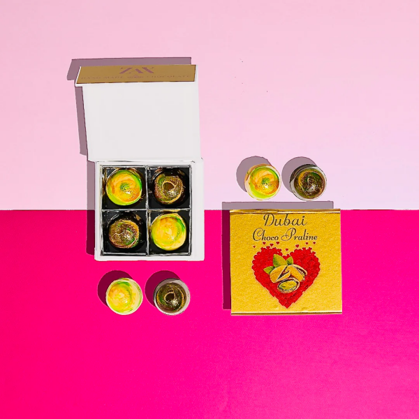 DUBAI Choco Praline - 2+2 luxusní pralinky