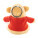 TeddyFob prívesok na kľúče s plyšovým medvedíkom - ap800054-05-d - variant 