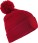 Pletená čepice Patch "Fan" - ps-53530r-beechfield-b-530r-classic-red-front-435611c0-961f-4a0d-9fae-7da49e7aaa77-web - variant