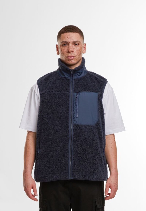 Unisex fleece vesta "Bonded Sherpa" BY 407
